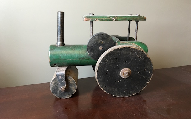 Folk Art Toy Steamroller